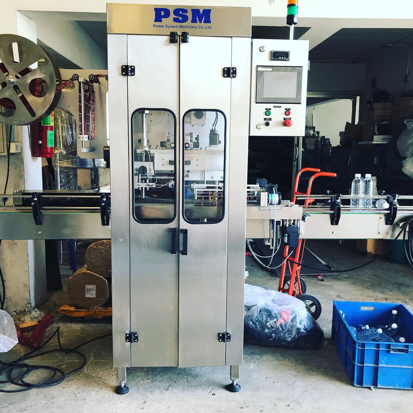 PSM - PSM Shrink Sleeve Machine ตรวจสอบความเรียบร้อย... | Facebook