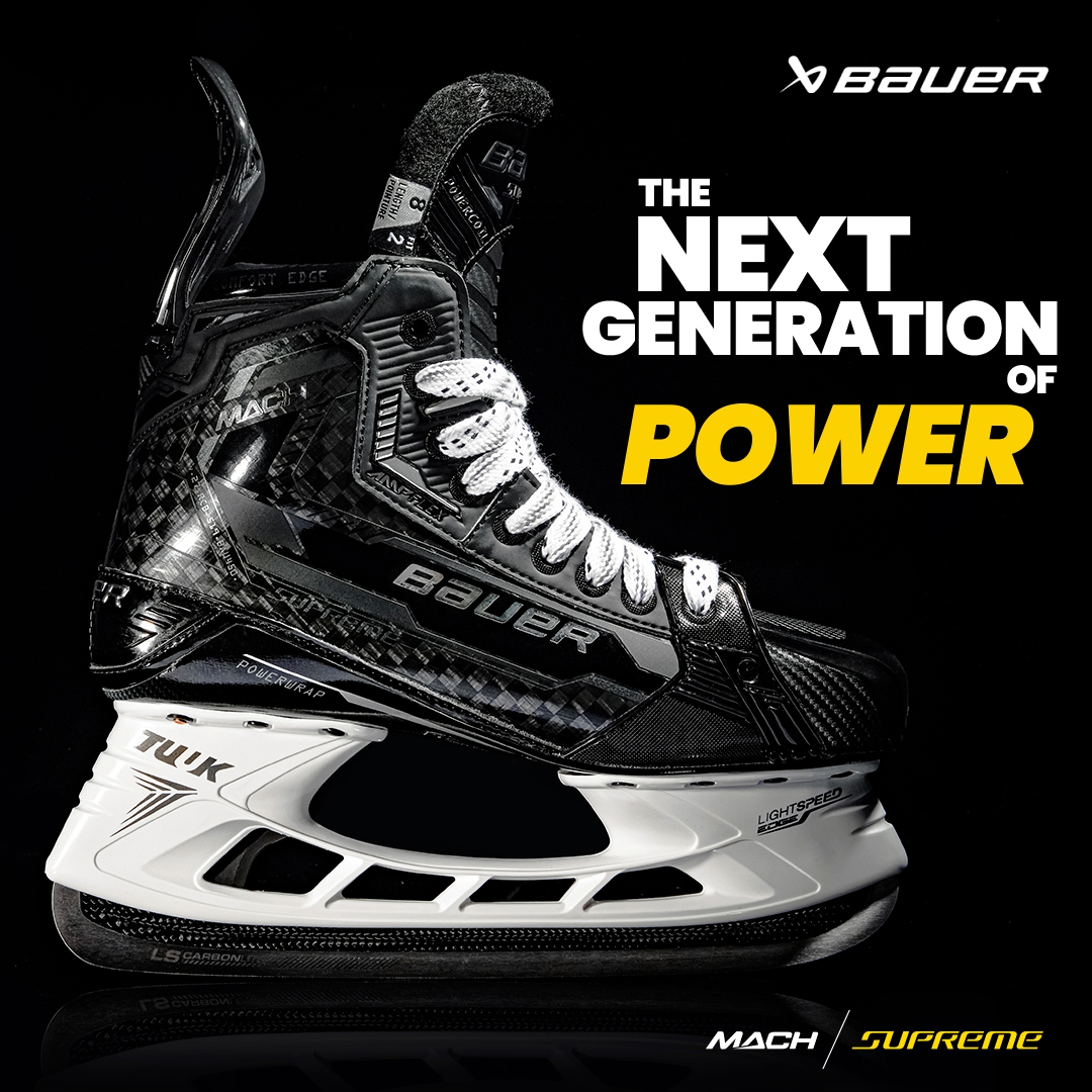 Get your new Bauer Hockey Mach Skates... - Sports Excellence
