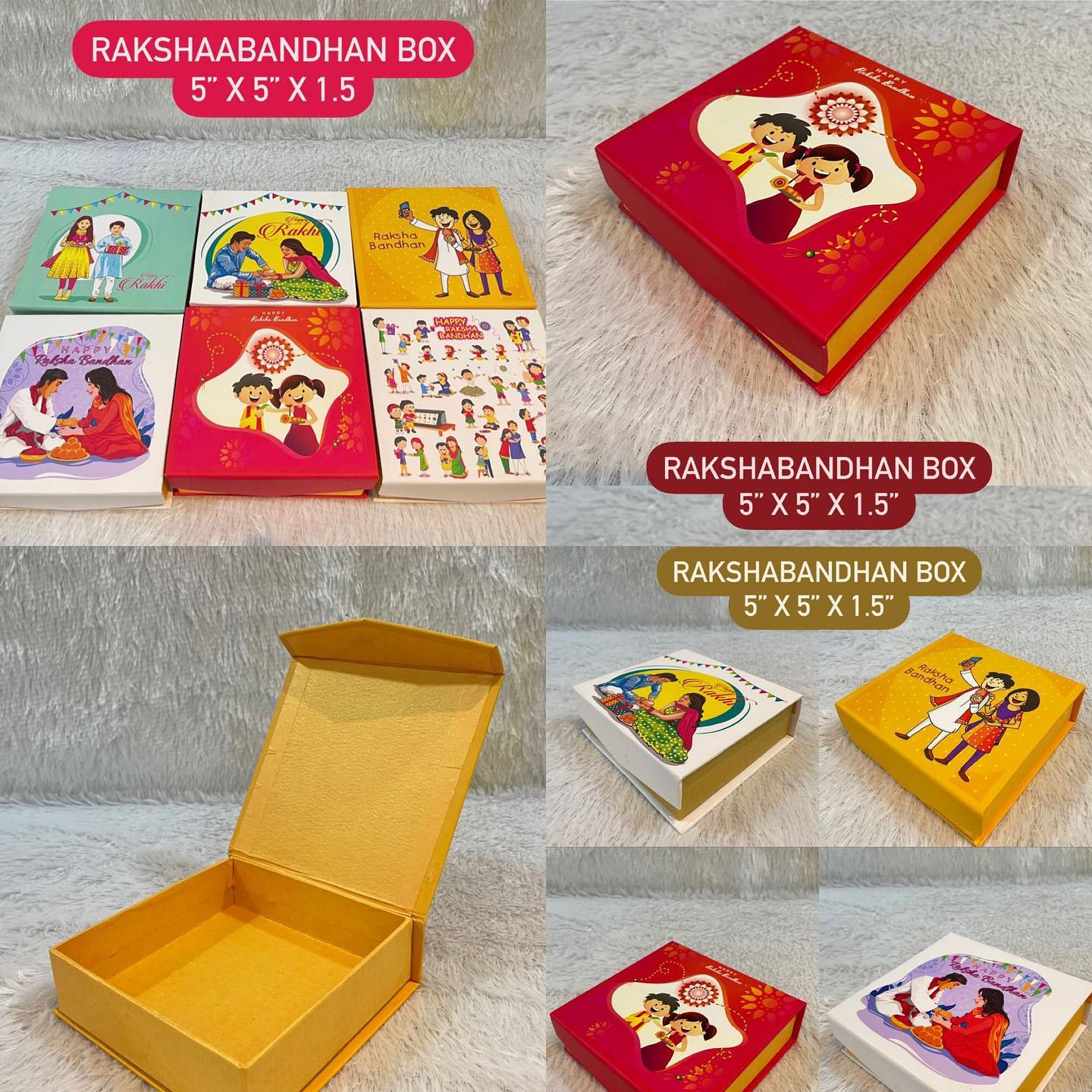Packs & Wraps - Magnet lock Rakshabandhan Boxes from... | Facebook