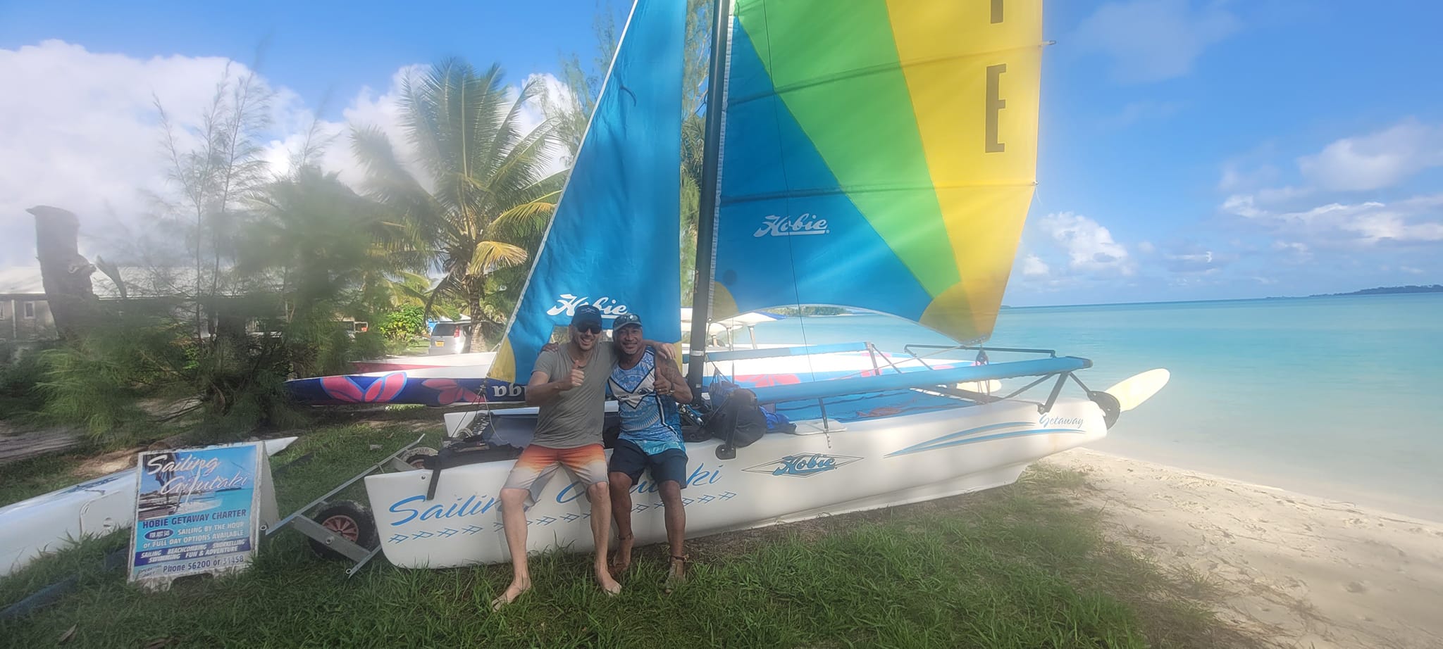 We... - Sailing Aitutaki Charters & Tavai Inventure Land Tours