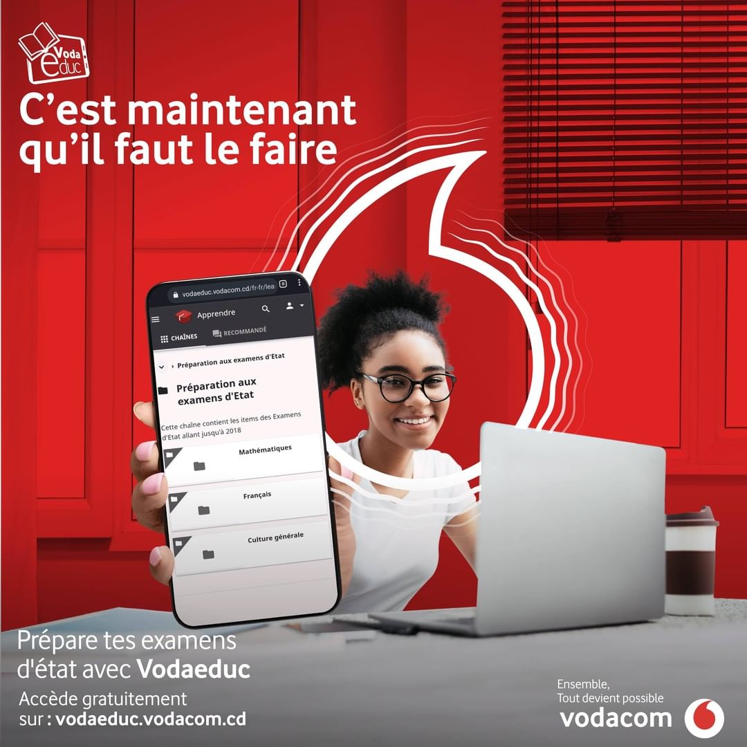 Vodacom RDC - La réussite aux Exetat se prépare dès... | Facebook
