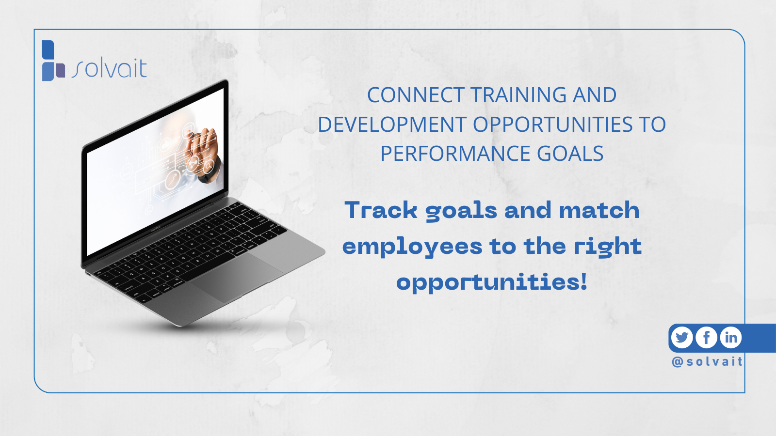 Solvait - Solvait TALENT helps you connect training and... | Facebook
