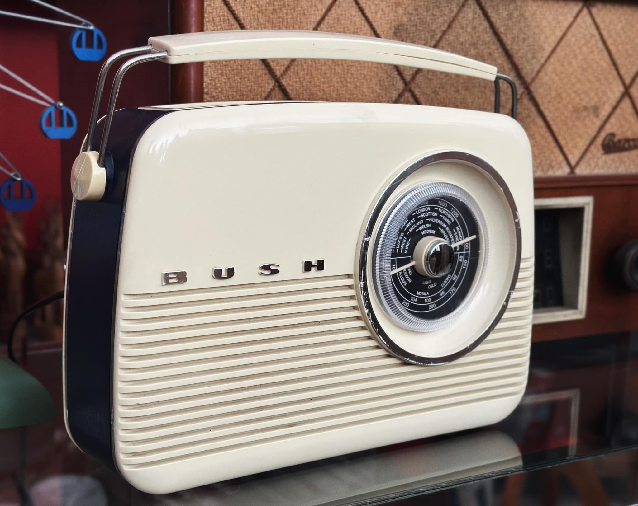 Old small bush radio from 1972 Shillong