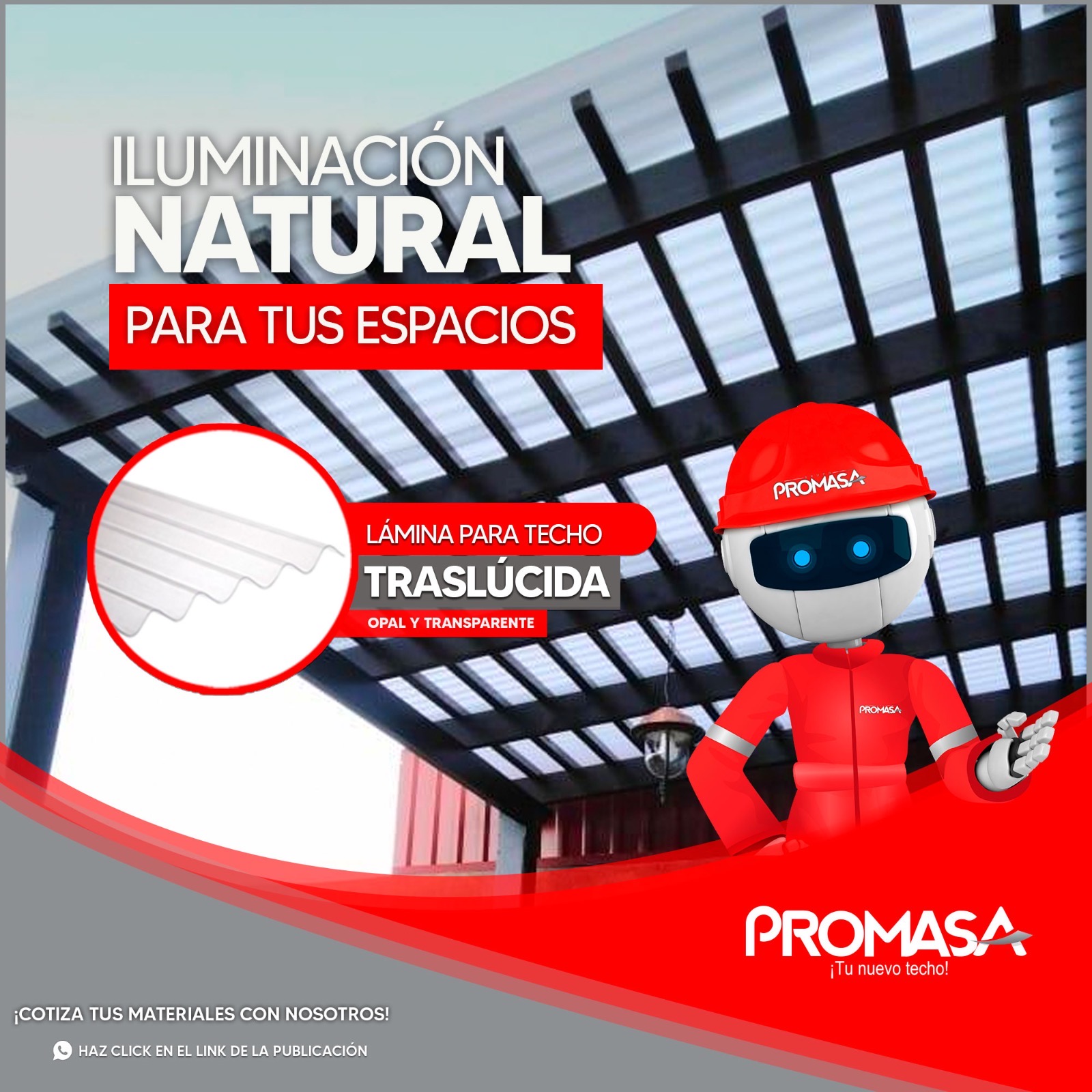 Nuestra lámina traslúcida es una... - Promasa Nicaragua | Facebook