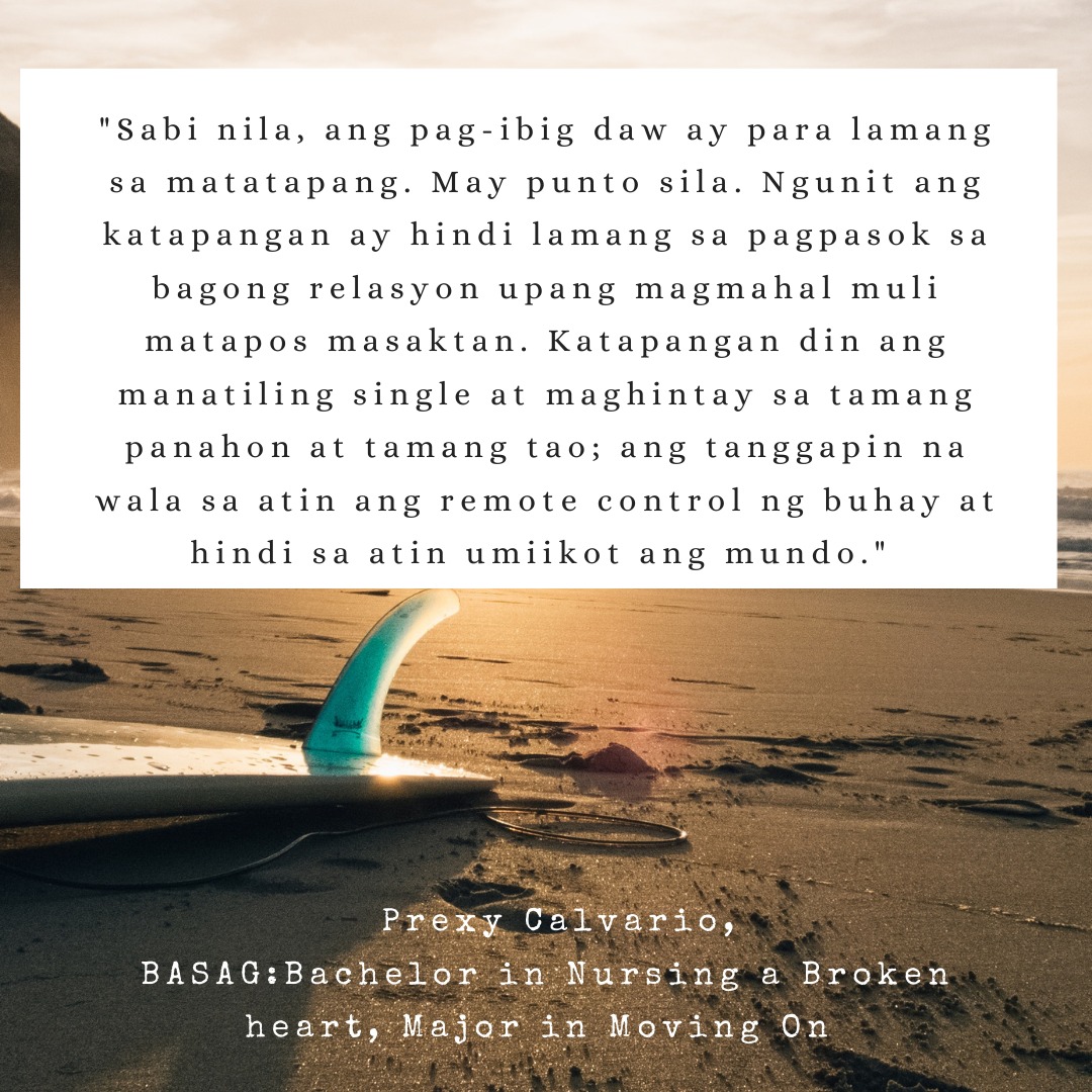 BASAG Bachelor in Nursing A Brokenheart, Major in Moving On - Home