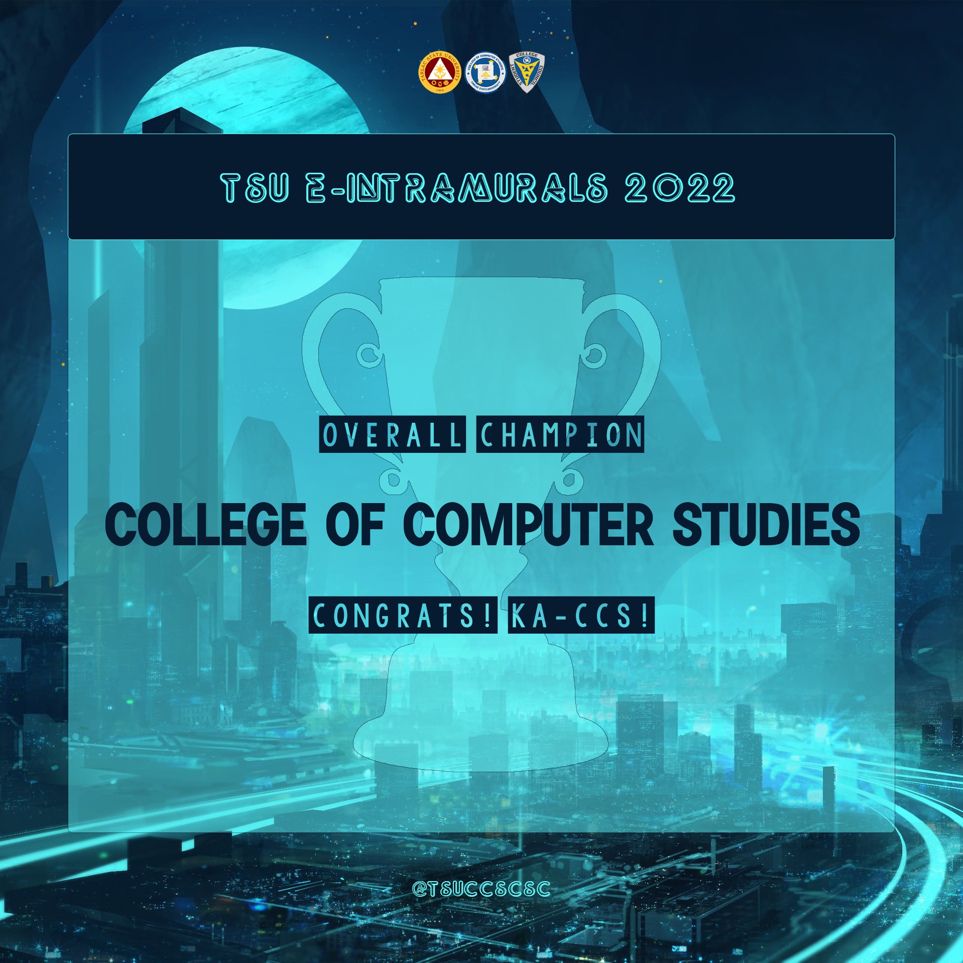 TSU - ️ E-intramurals: Final Update ️ As the university's biggest ...