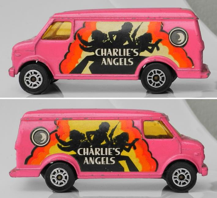 Charlie's Angels corgi juniors Chevrolet van toy