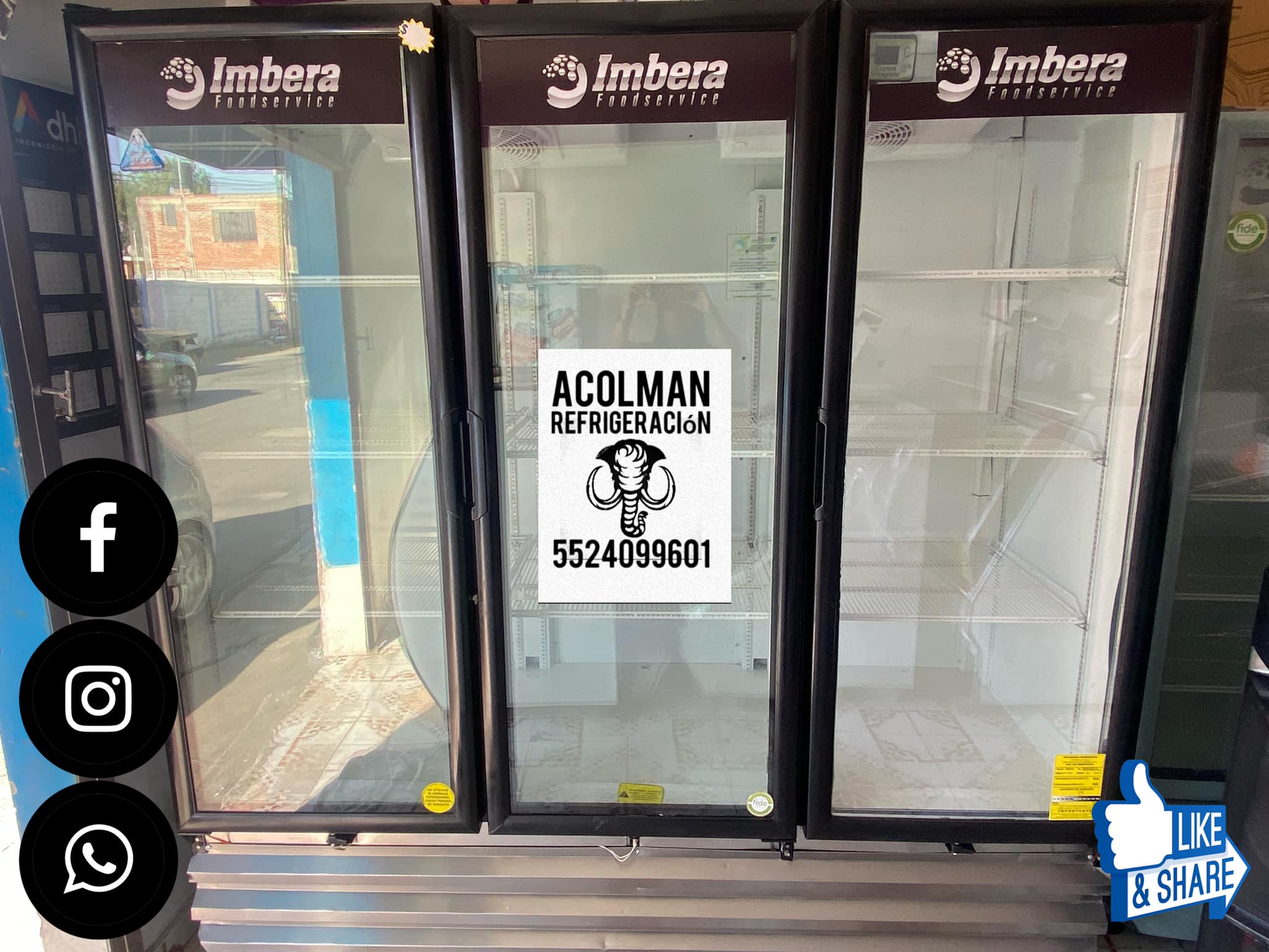 REFRIGERADOR EXHIBIDOR... - Refrigeración Comercial Acolman