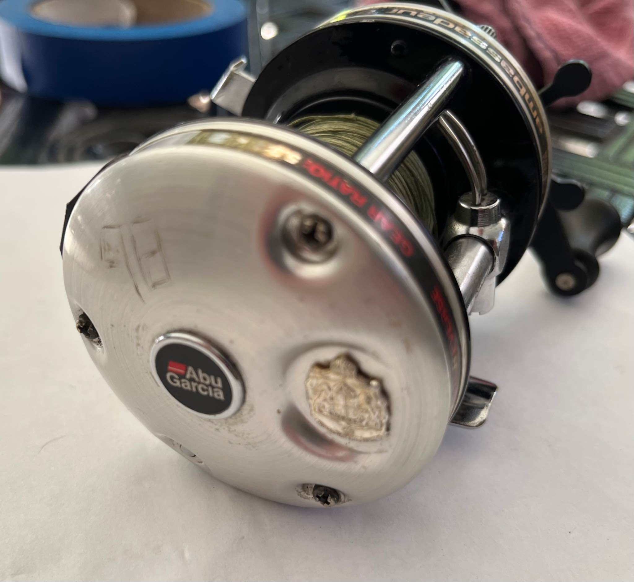 Abu Garcia Ambassadeur 6501-C3 reel. Left-hand ,genuine Swedish