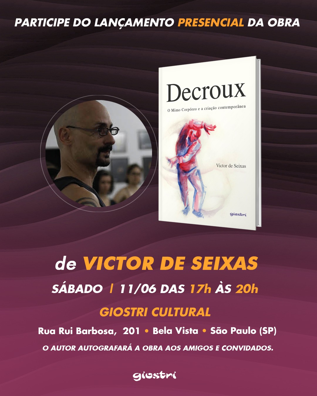 Giostri Editora - 'Decroux – O Mimo Corpóreo e a criação...