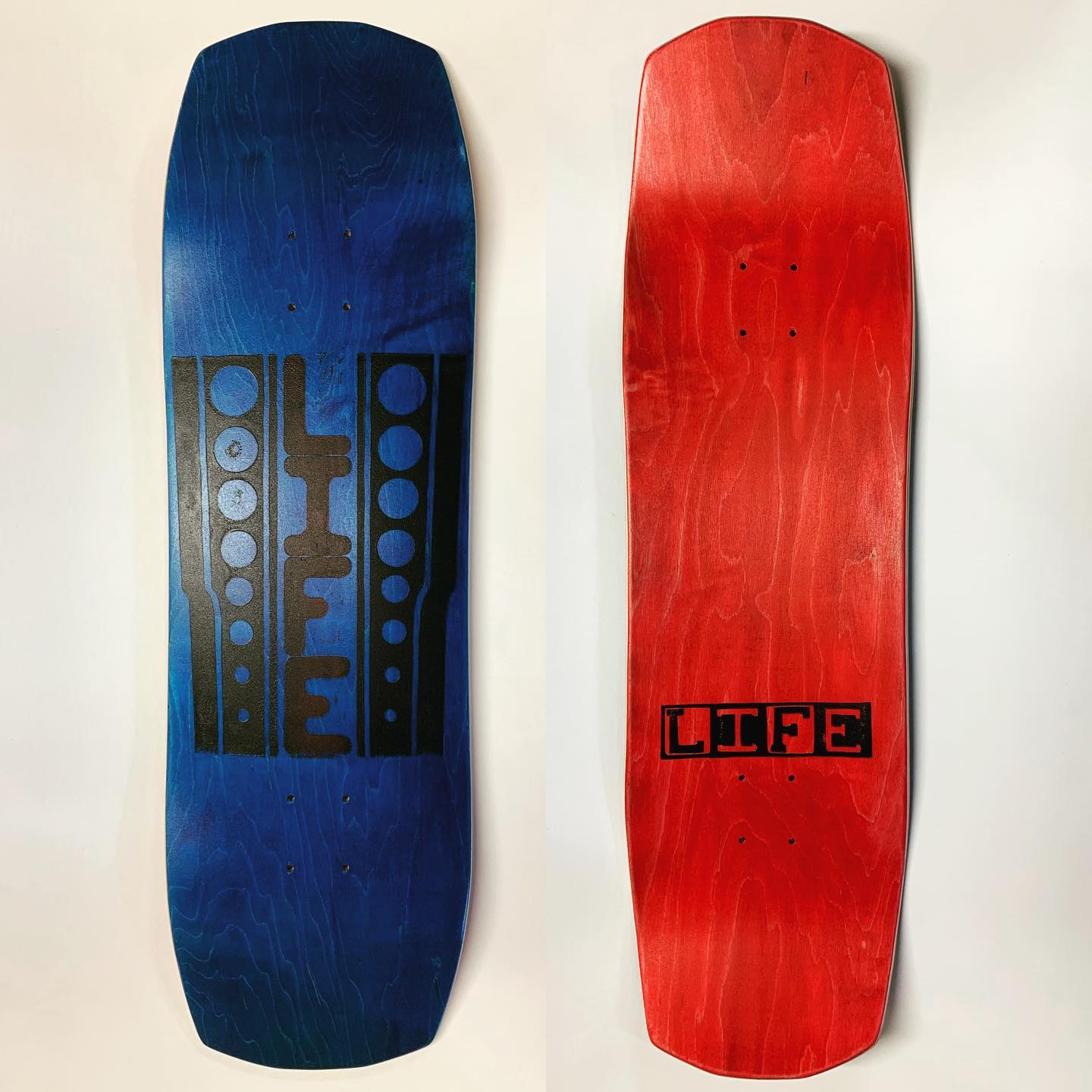 A look at one of the first double-kick skateboards - Mike 