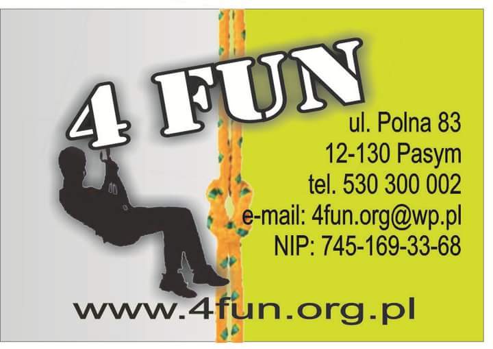 4FUN Park Linowy , Organizacja Imprez | Pasym