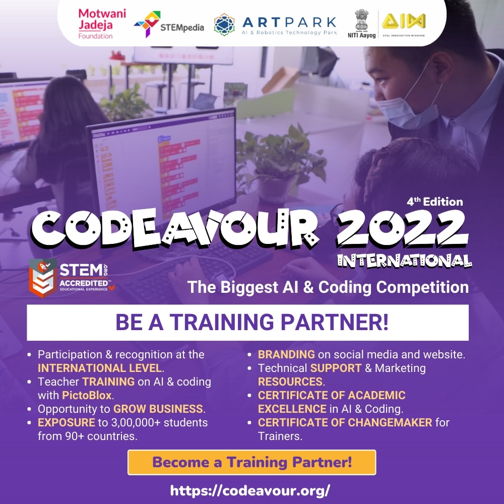 PictoBlox - With the launch of Codeavour 2022 on 10th... | Facebook