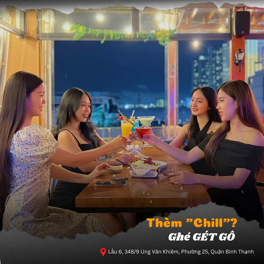 GÉT GÔ Rooftop - Nếu bạn và hội bạn đang tìm kiếm một nơi...