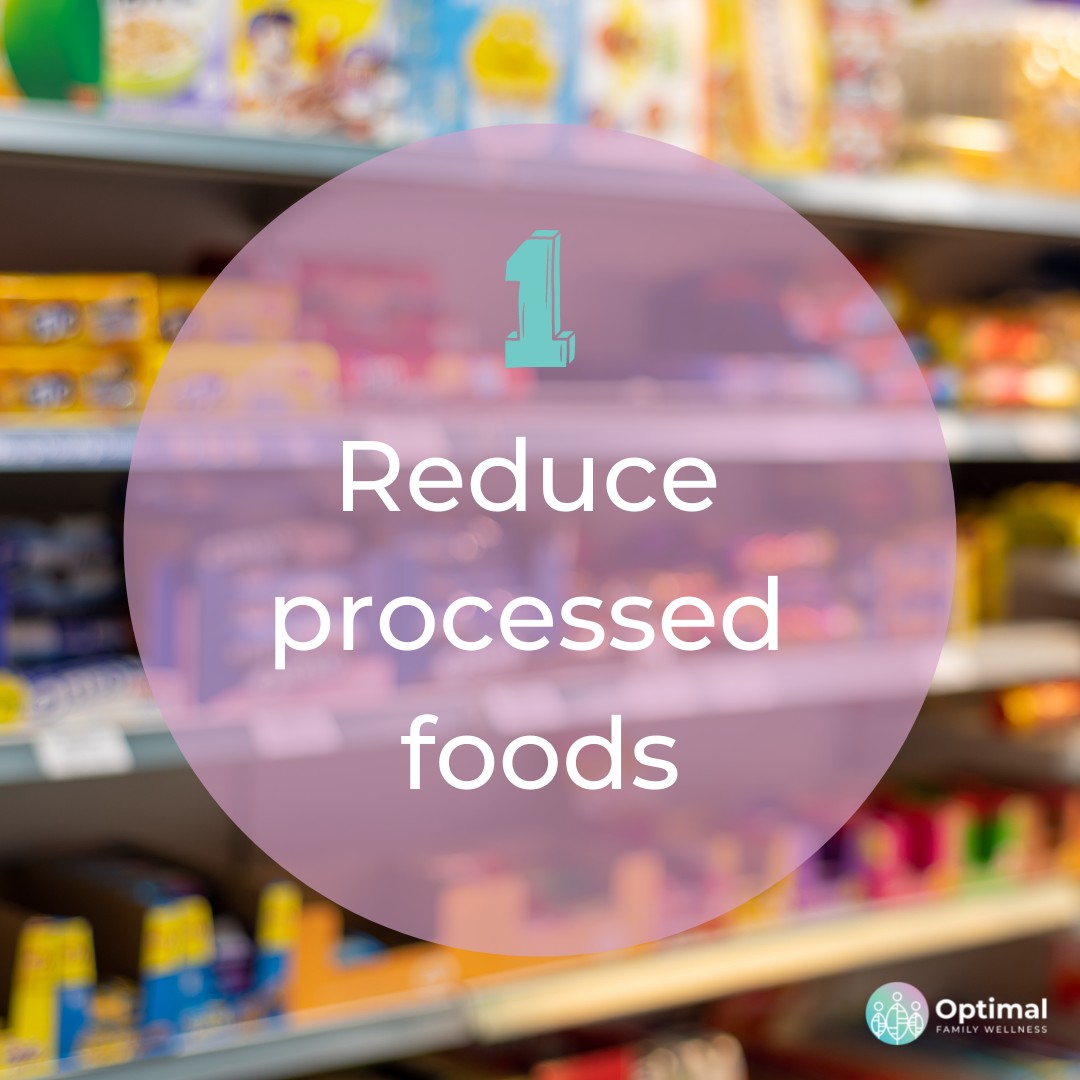 REDUCE PROCESSED FOODS ~ First... - Optimal Family Wellness
