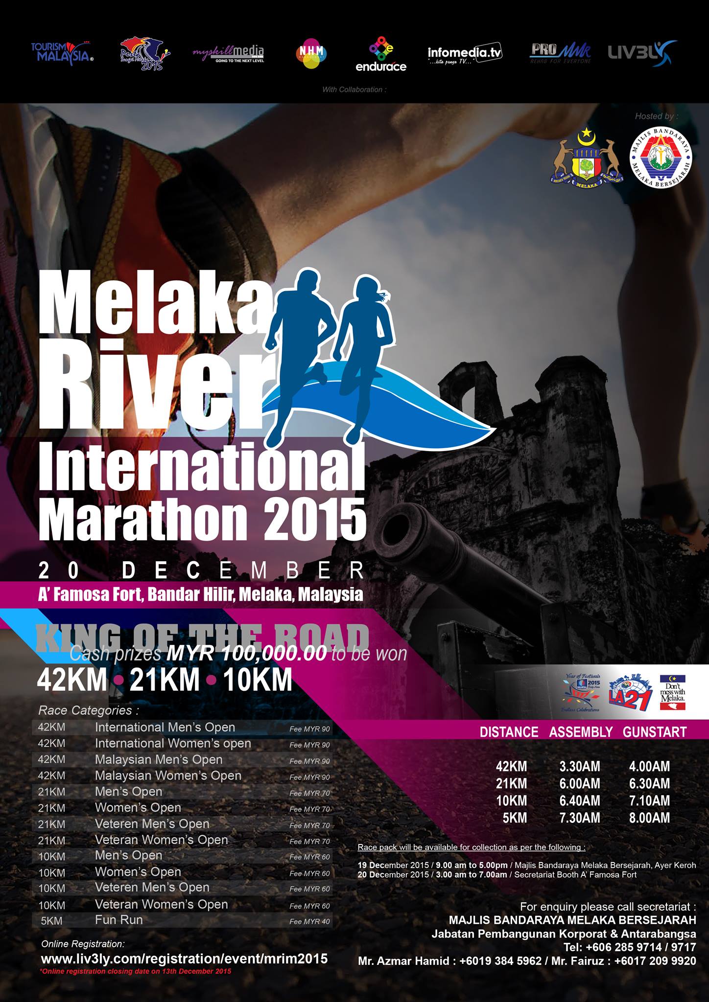 Maraton Antarabangsa Sungai Melaka Mrim Home Facebook