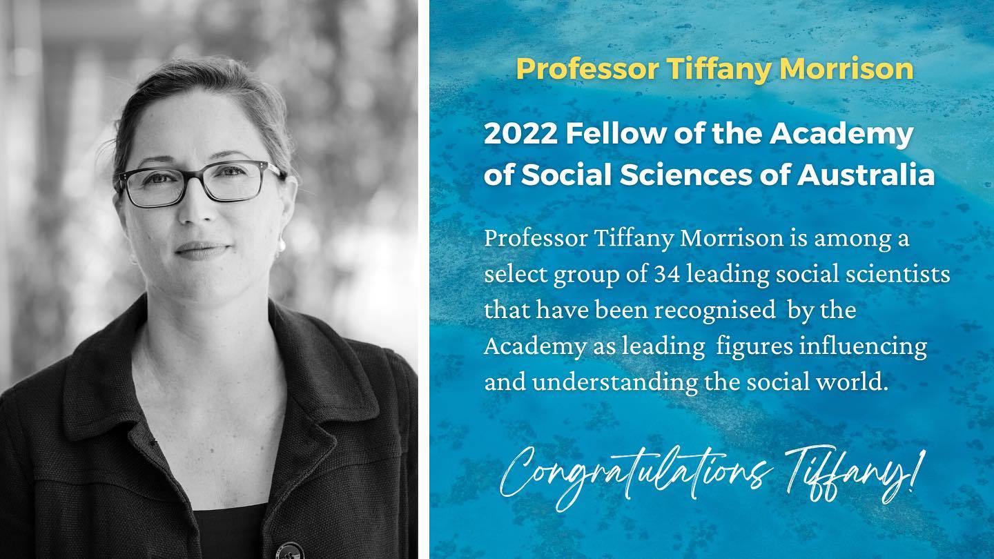 We’re thrilled to share that @coral.coe @jamescookuniversity Professor ...