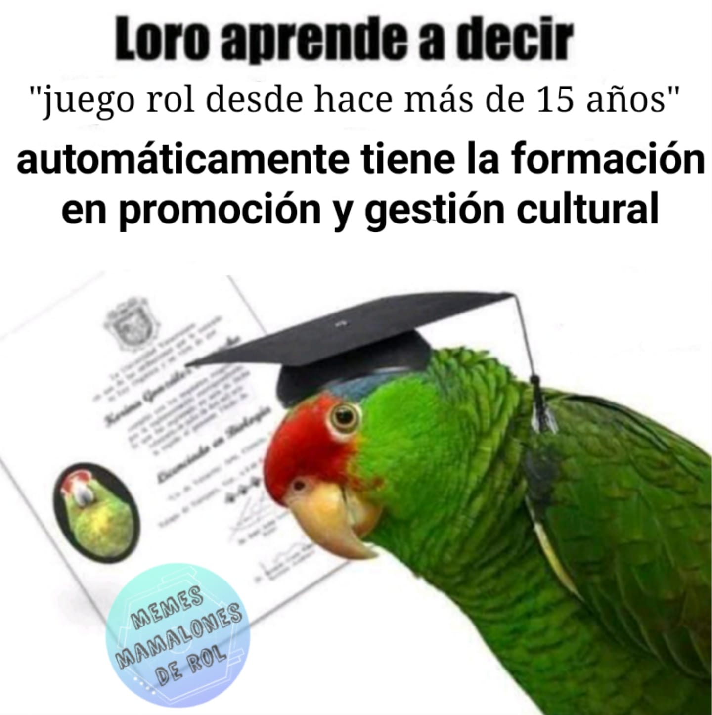 Memes Mamalones de Rol
