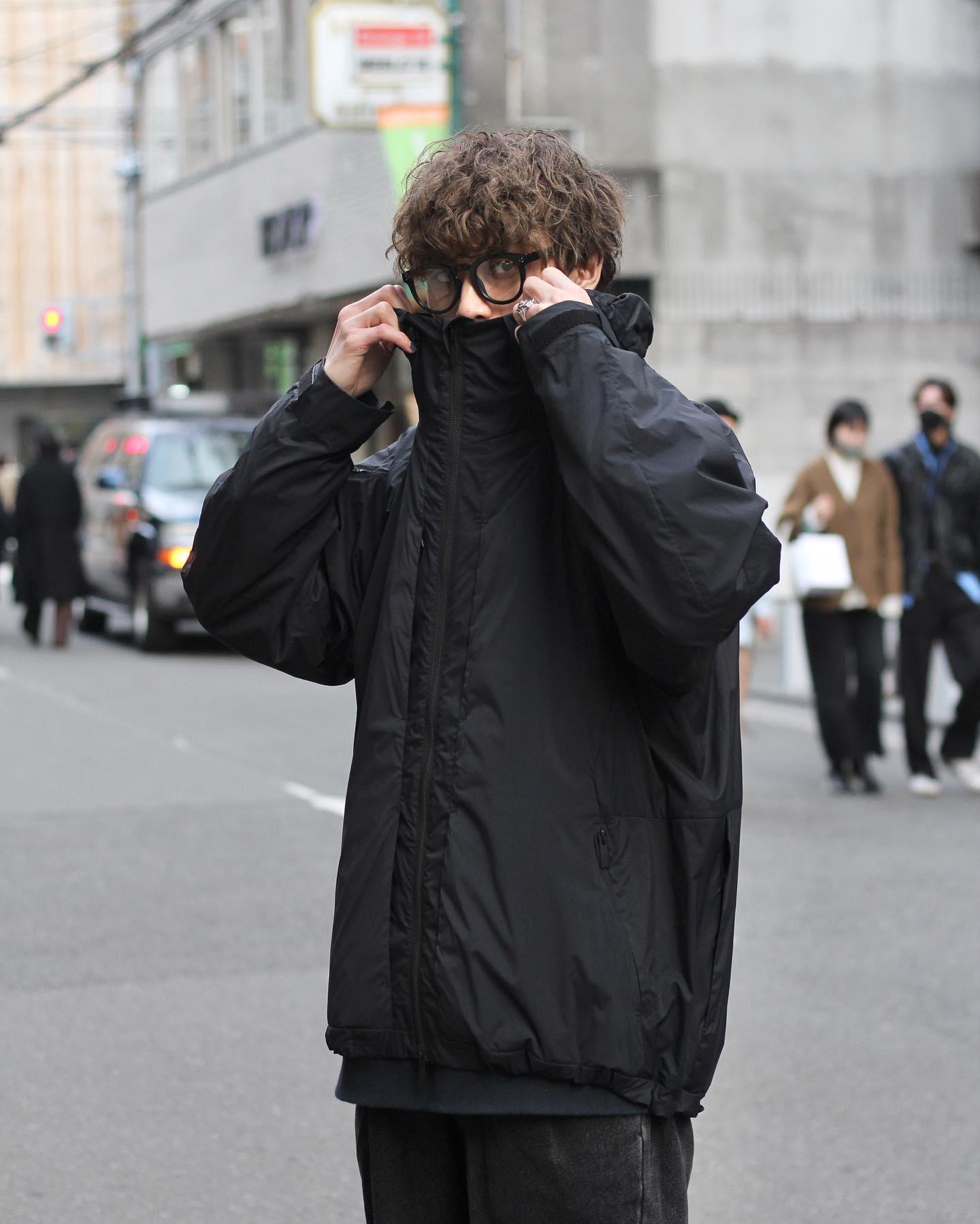White Mountaineering〉 CORDURA NYLON STRETCH MOUNTAIN PARKA 