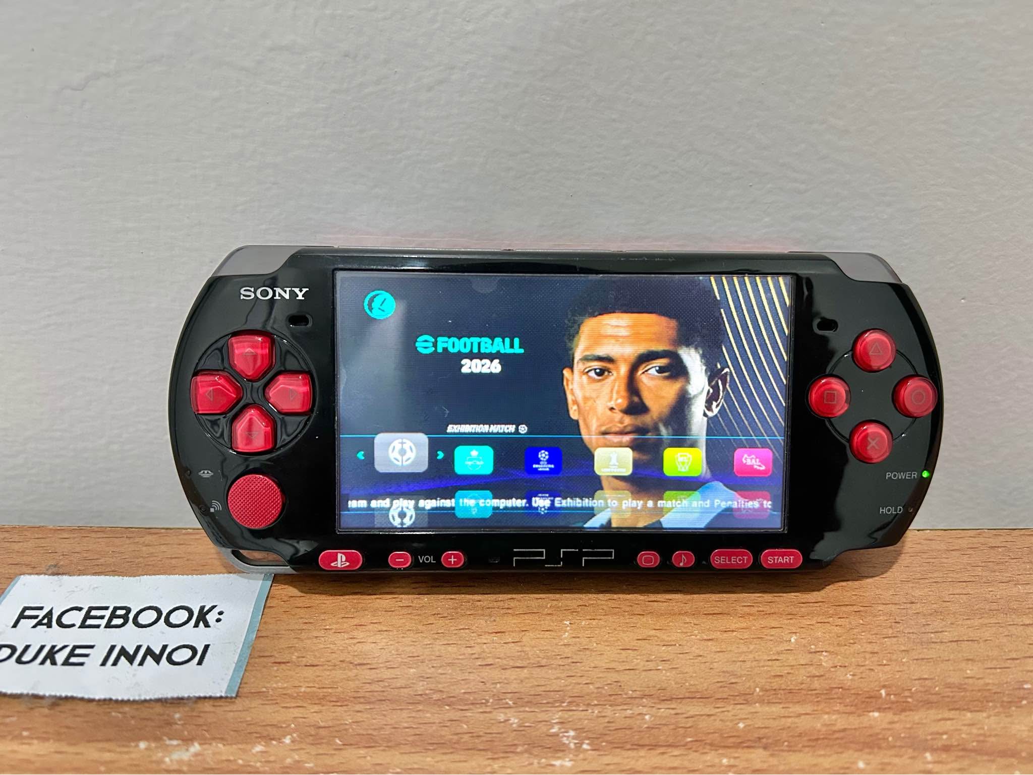 🎮 PSP 3000 สี Black and Red สภาพสวย ราคาดี ของแถมเพียบ