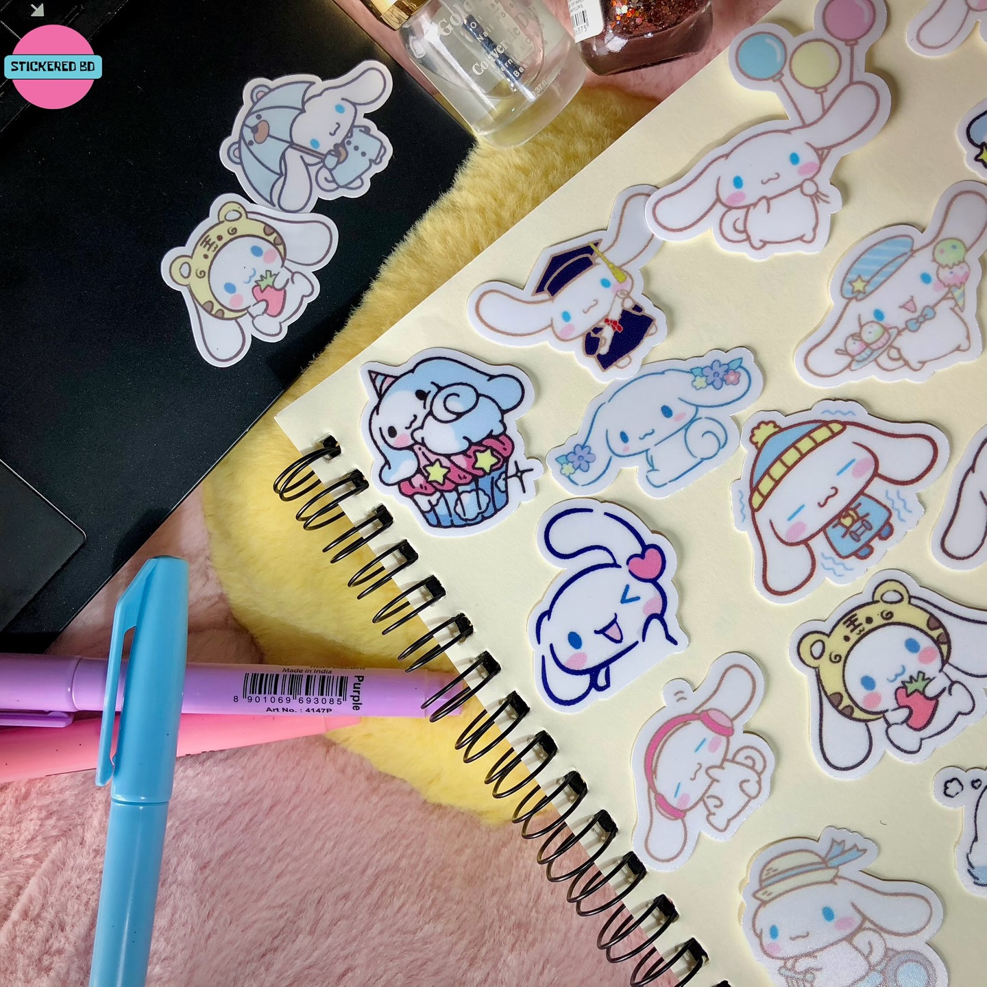 Stickered BD