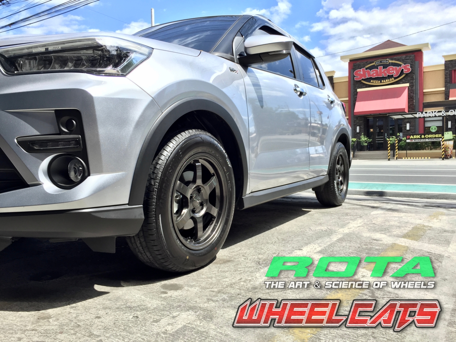 WheelCats - NEW TOYOTA RAIZE installed with shiny new ROTA... | Facebook