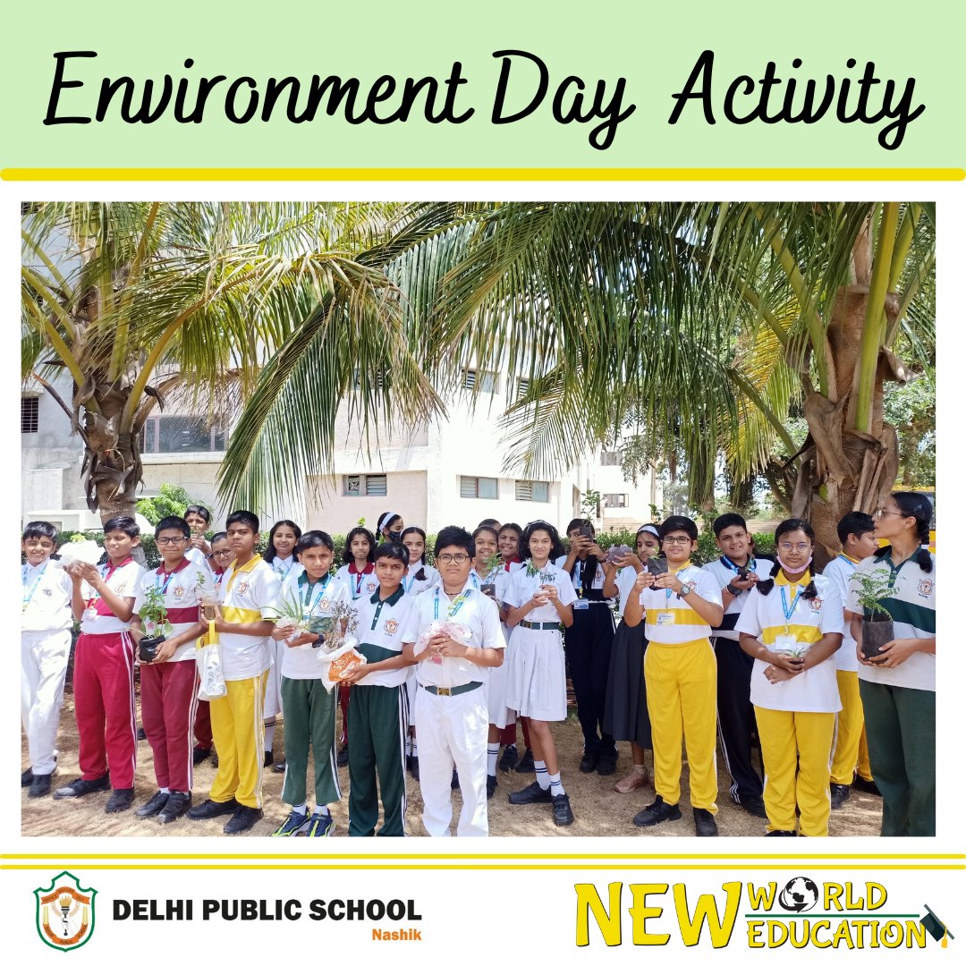World Environment Day was... - Delhi Public School, Nashik | Facebook