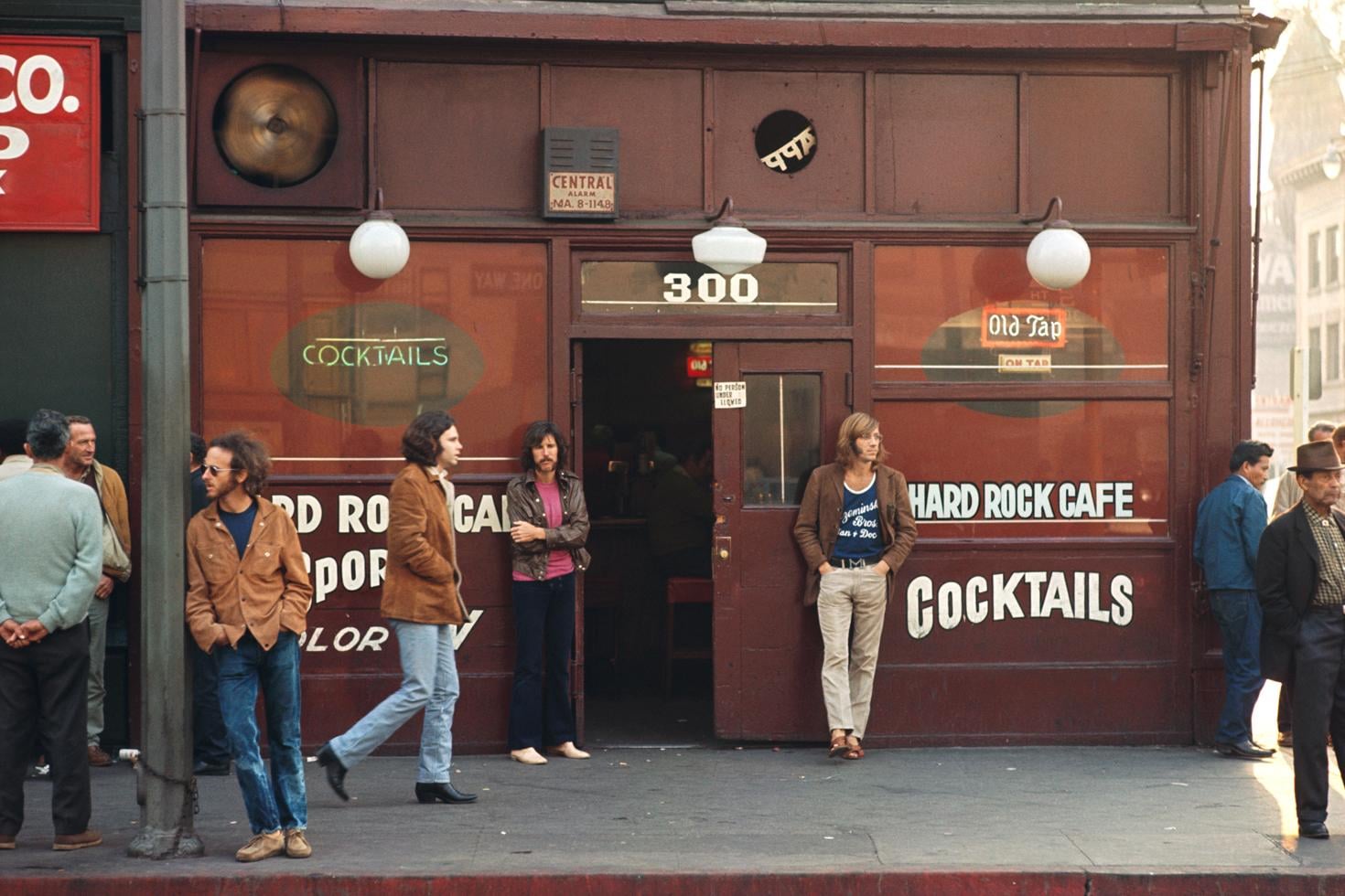 Rare photo of Hard Rock Cafe in downtown LA