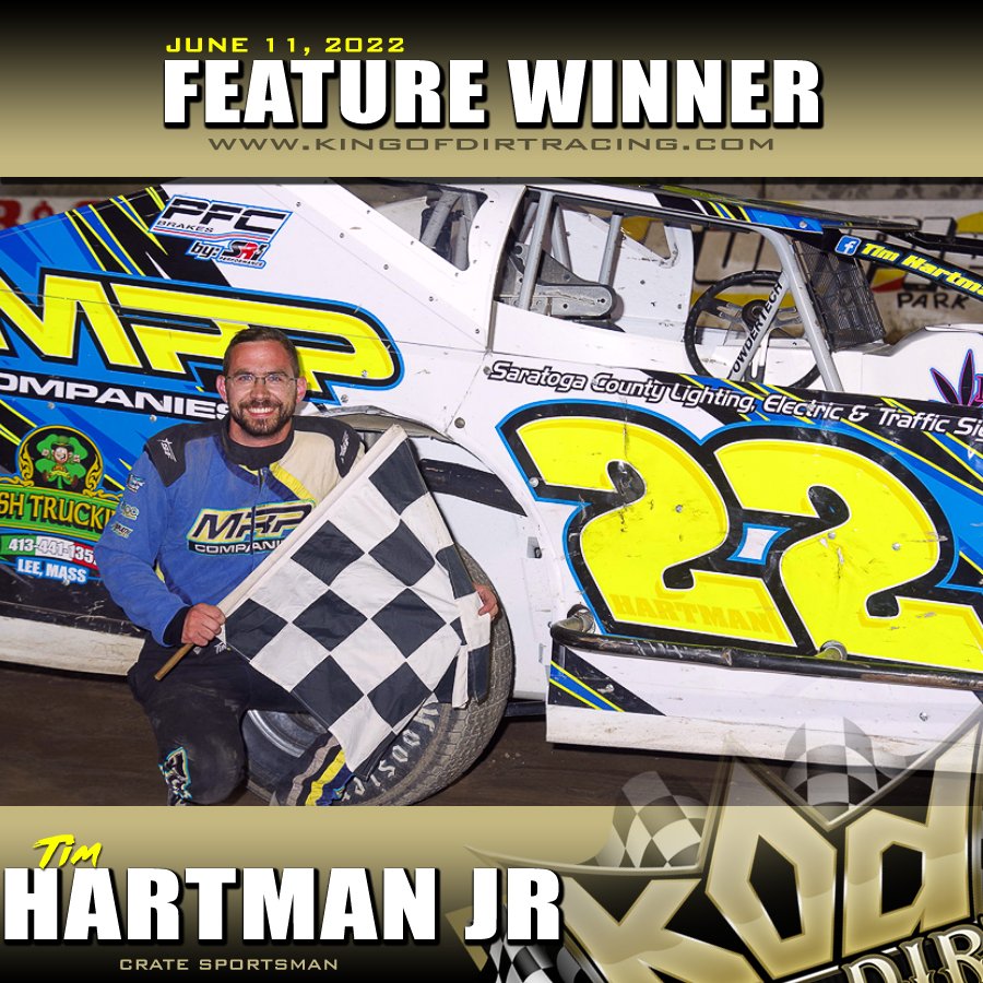 ⭐️DRIVER: Tim Hartman Jr.... - King Of Dirt Racing Series | Facebook