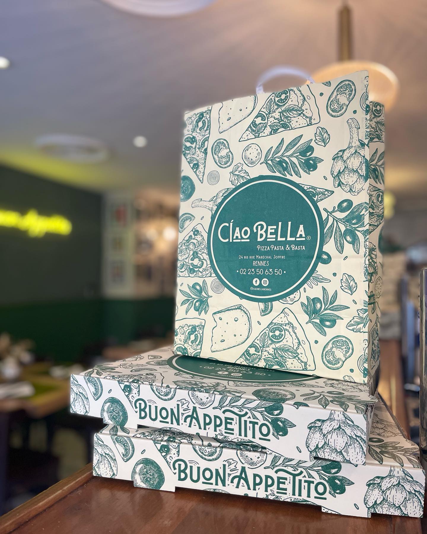 Ciao Bella Pizza Pasta Rennes Menu