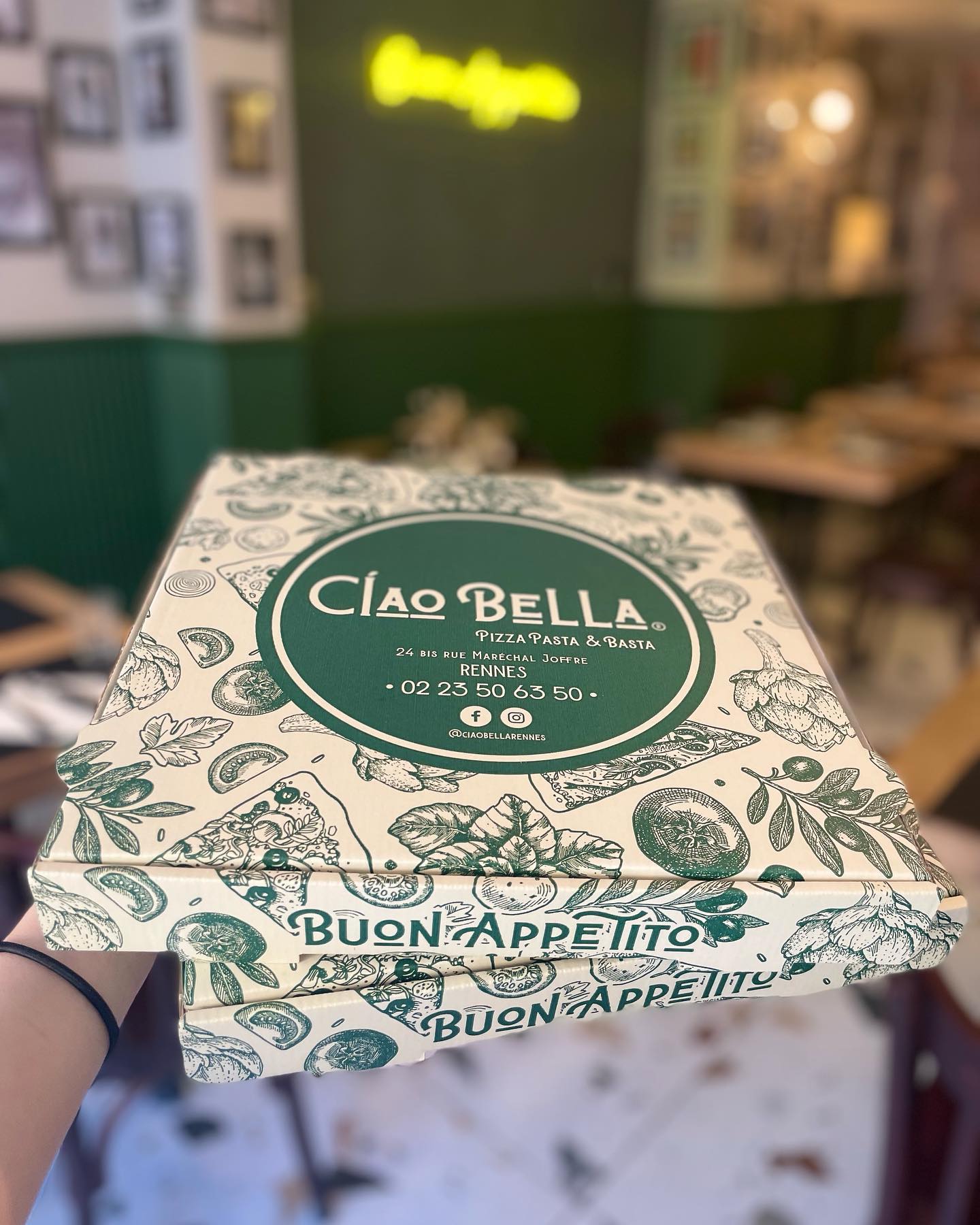 Ciao Bella Pizza Pasta Rennes Menu