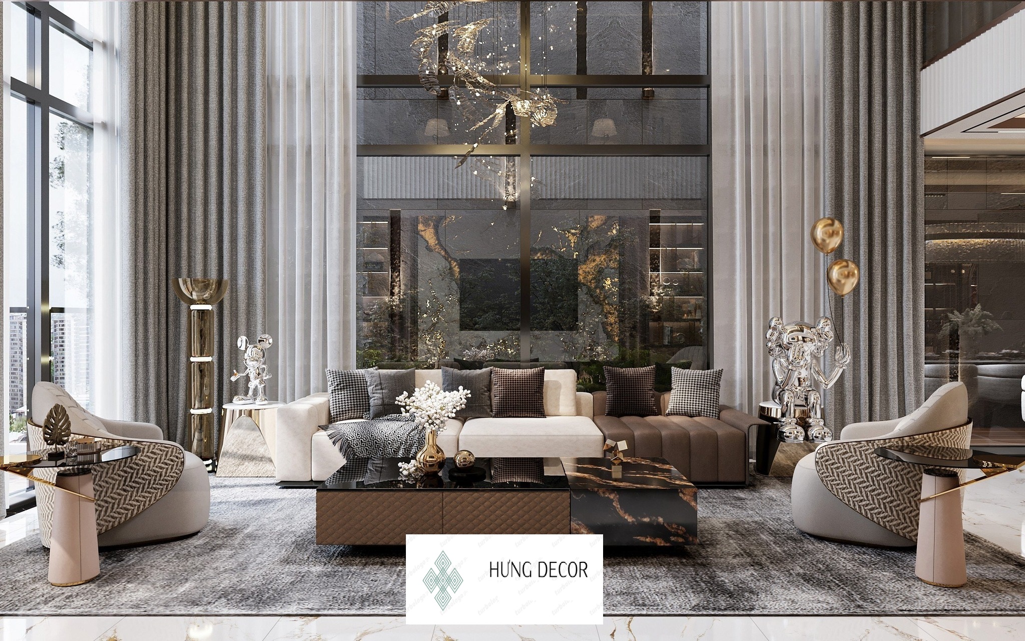 Thiết kế thi công nội thất căn hộ | Ho Chi Minh City