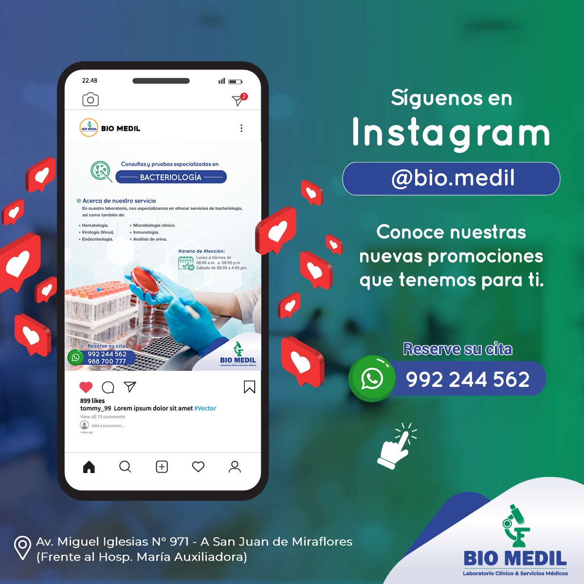 BIO MEDIL - Ahora nos puedes encontrar en Instagram... | Facebook