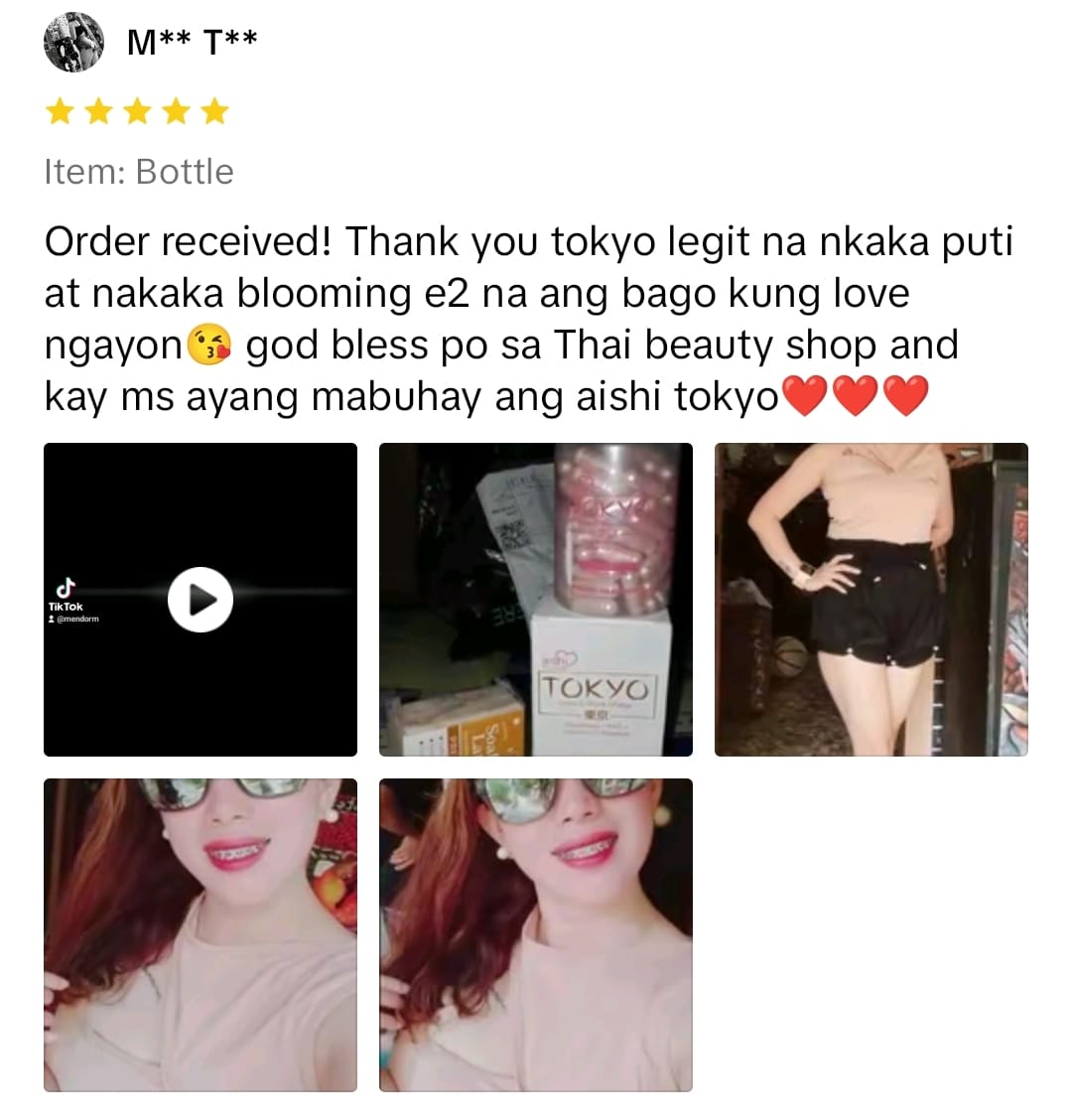 Satisfied users continue to give positive honest reviews to our best selling TOKYO from AISHI because of the effectiveness and benefits of this product. They always run out because of the beauty
