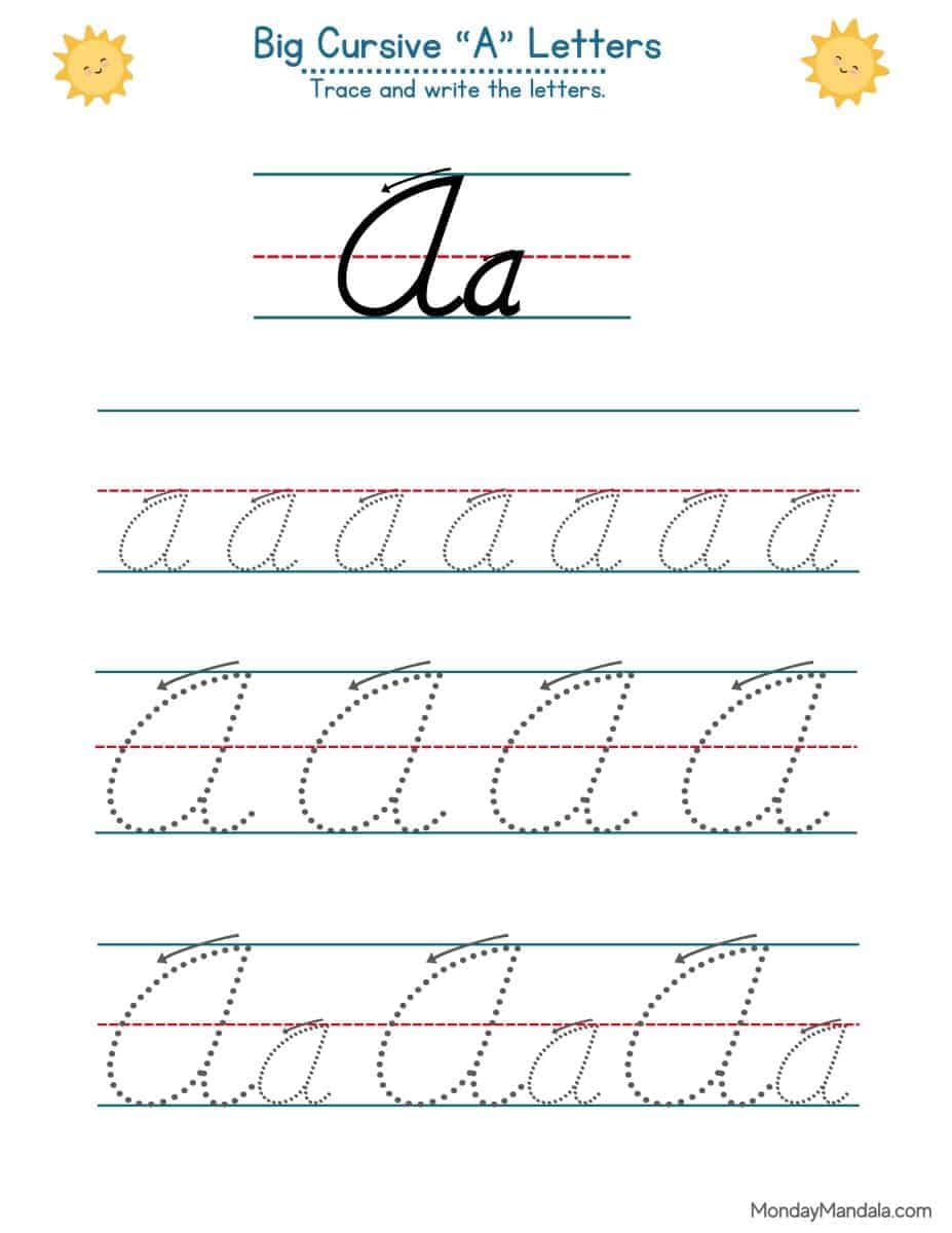 DepEd Philippines | Letter A cursive | Facebook