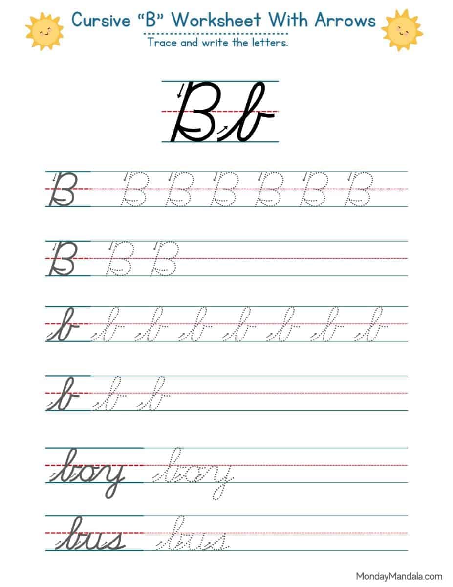 DepEd Philippines | Letter B Cursive | Facebook