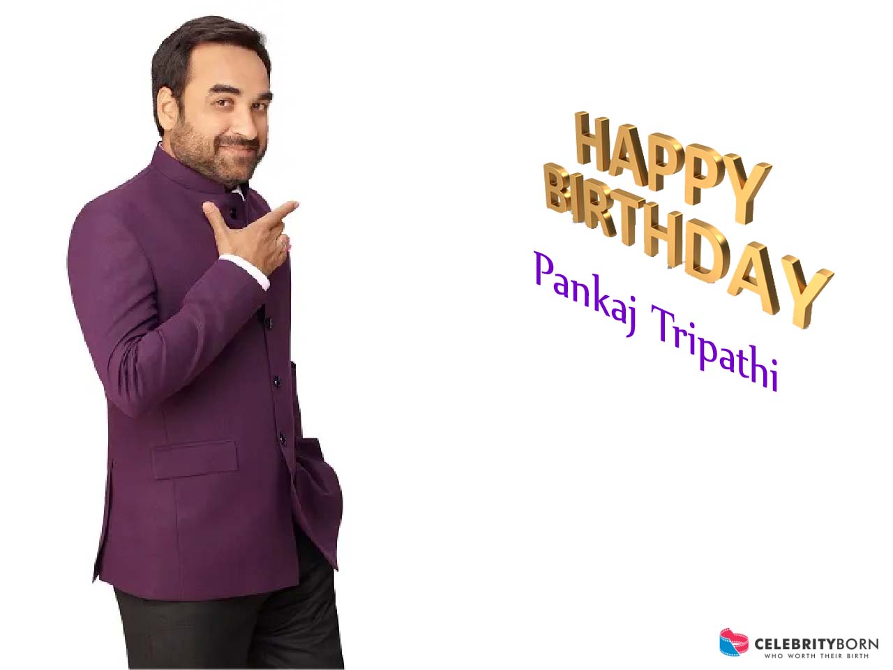 Celebrity Born - Happy Birthday to Pankaj Tripathi (Indian...