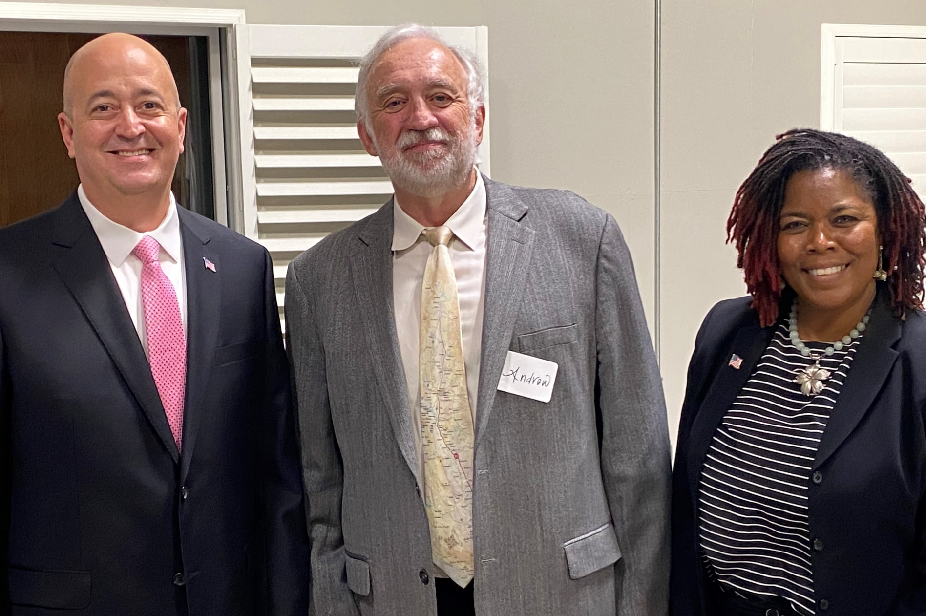 San - San Joaquin County Supervisor Robert Rickman (left to right ...