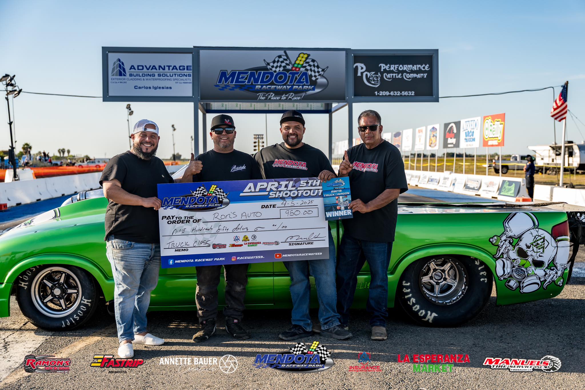 Mendota - Congrats to Ron Munoz for winning the truck wagon class April ...