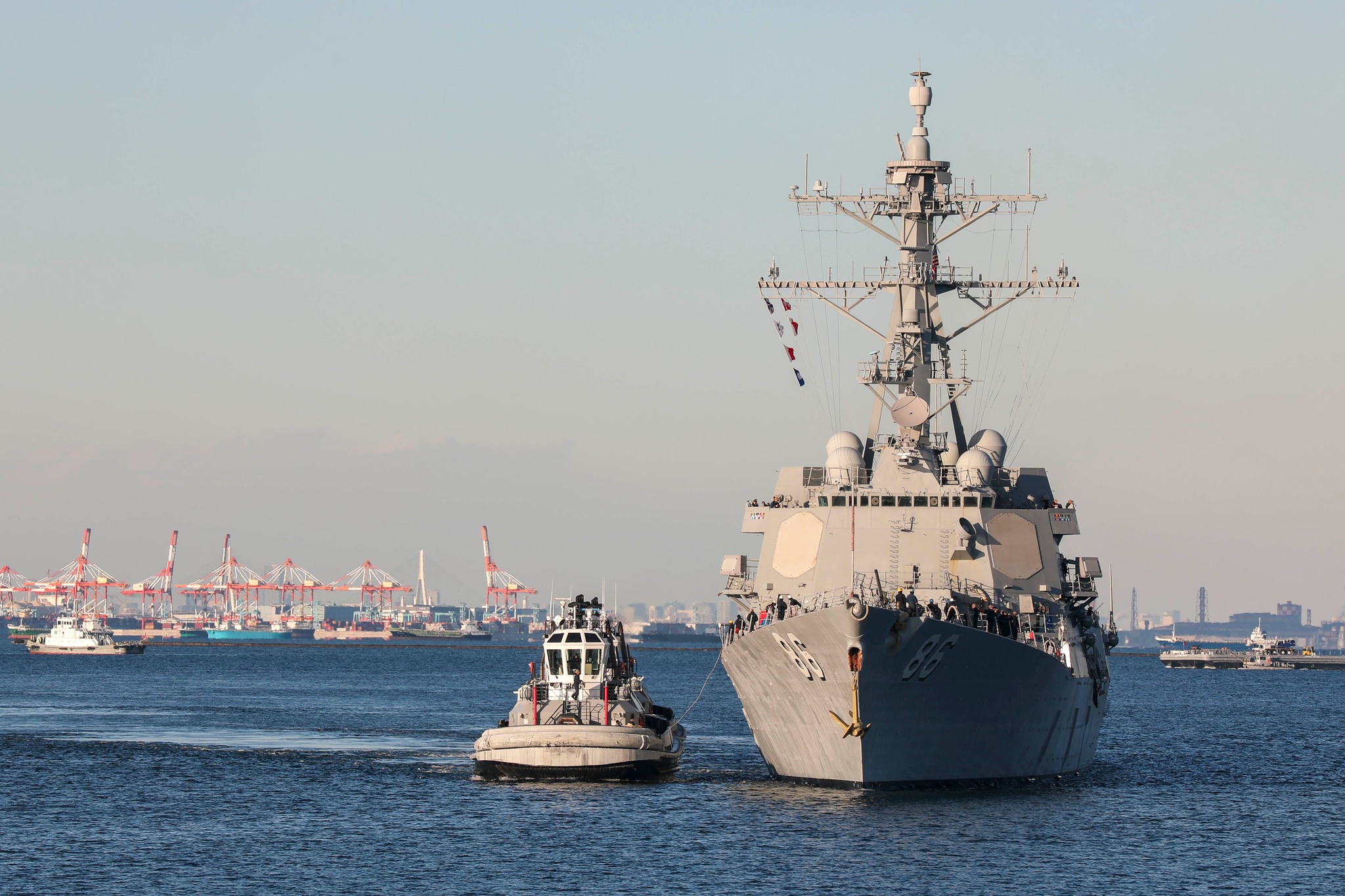 USS Shoup (DDG 86) Arleigh Burke-class Flight IIA guided missile