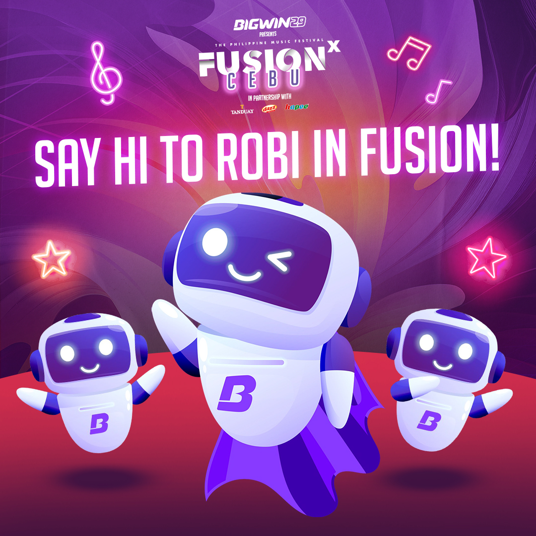 Fusion: - See Robi Up Close in Fusion! BIGWIN29’s Robi will be joining ...