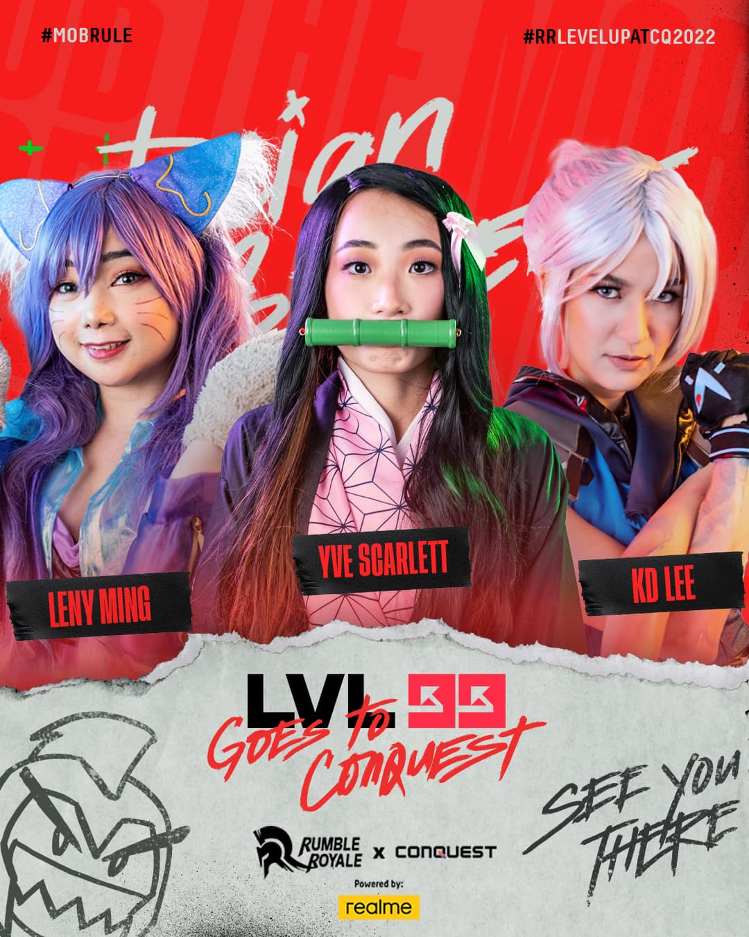 Ready to LEVEL UP and get CHARMED? Leny Ming, Yve Scarlett, and KD