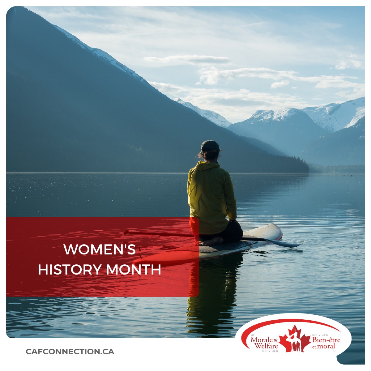 Canadian Forces Morale & Welfare Services - CFMWS - October is Women’s ...