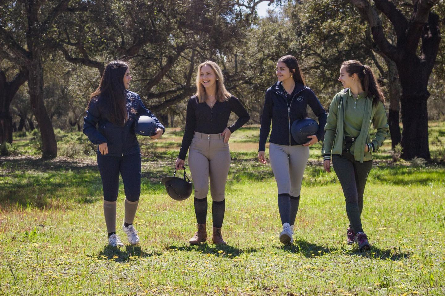 Calzoni Kingsland Equestrian Jessica Bianco Liscio - Donna - Abbigliamento Equitazione - Foto 2