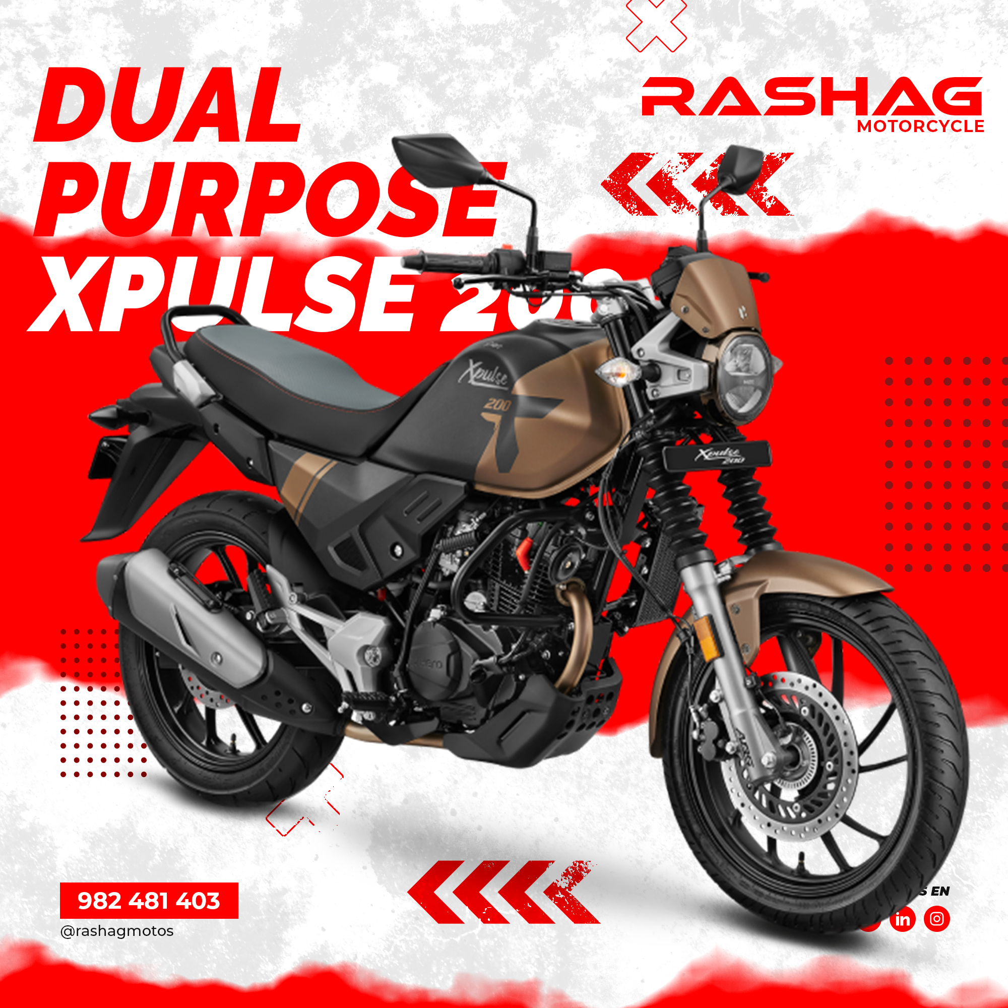Rashag - XPULSE 200 ¡Conquista cualquier terreno con la nueva XPulse ...
