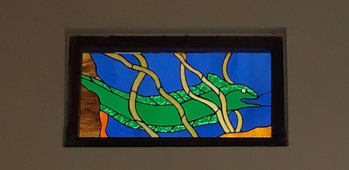 New Tiffany style from Cas Abou Glass Works, aka, Ric Rondell! Triptych ...