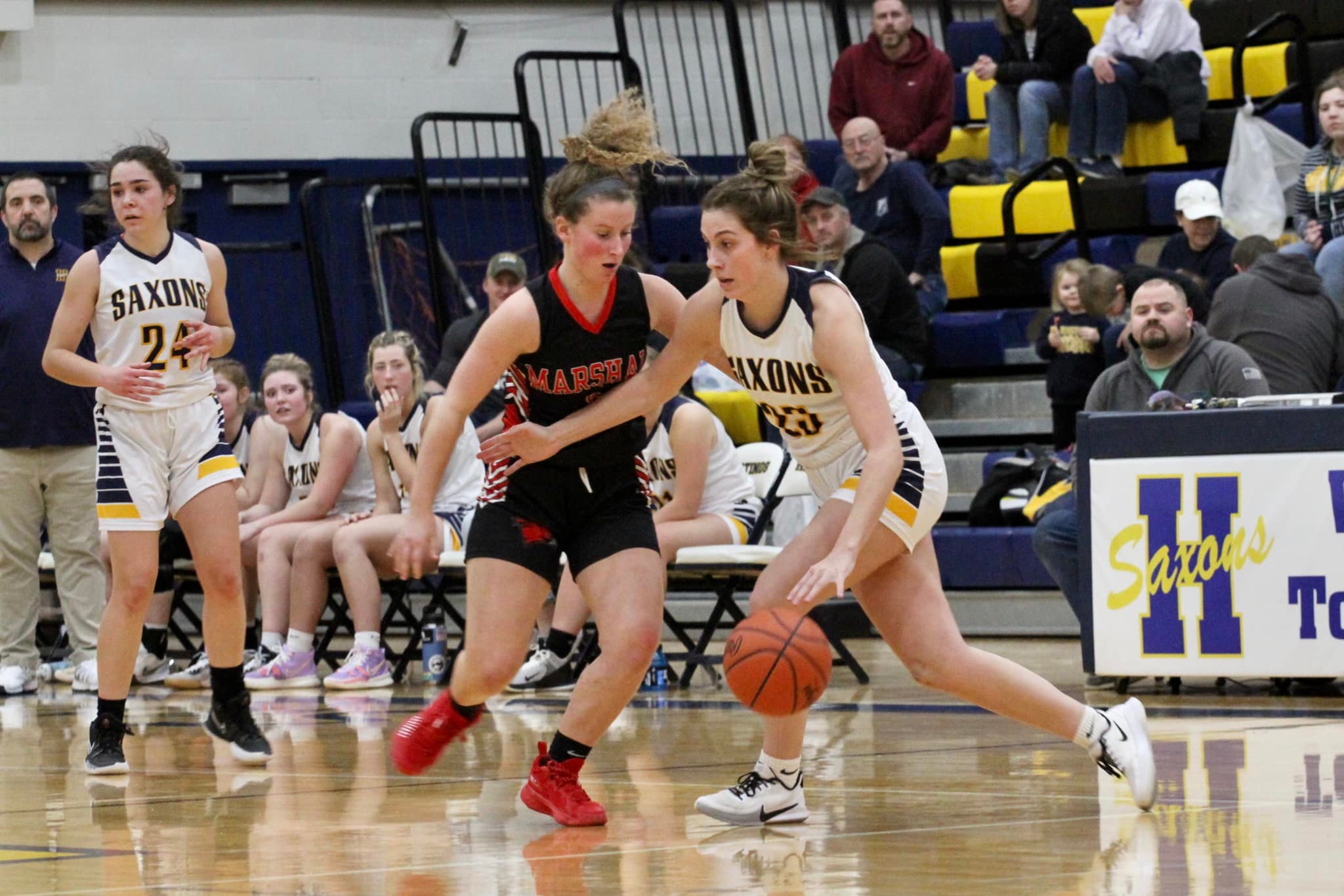 The Saxons had second place in their... - The Hastings Banner