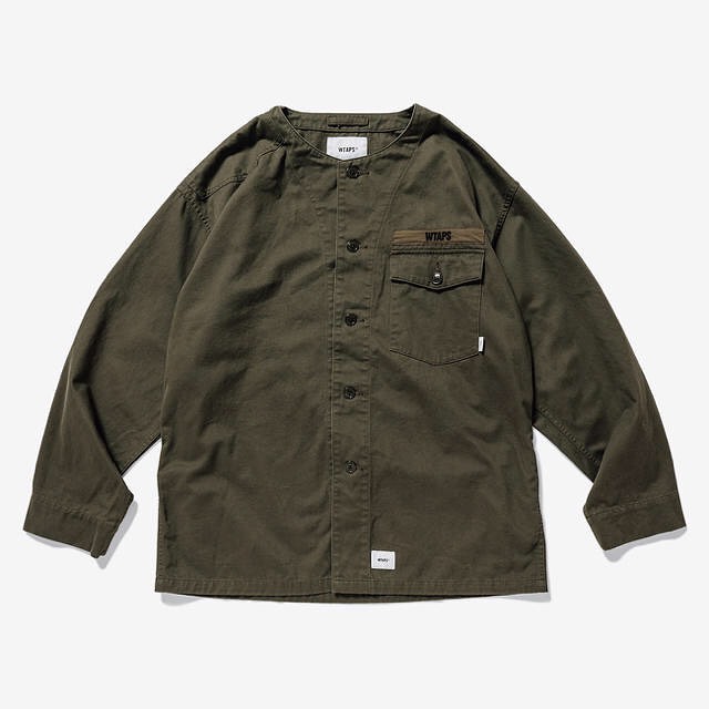 WTAPS 19AW SCOUT LS / SHIRT. COTTON. TWILL - 顏色尺寸請私詢