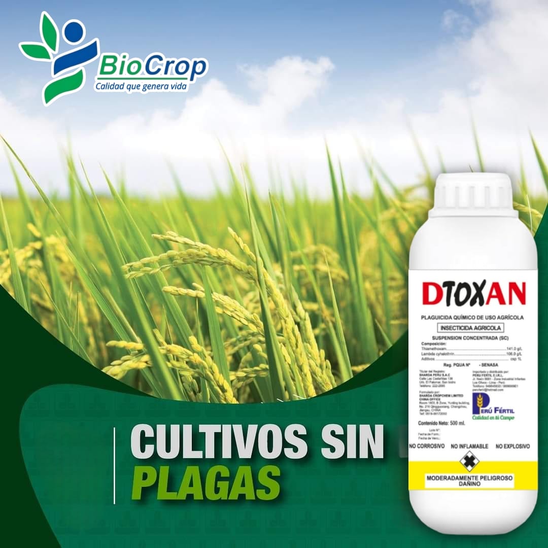 BioCrop - #DTOXAN, insecticida integrado por dos... | Facebook