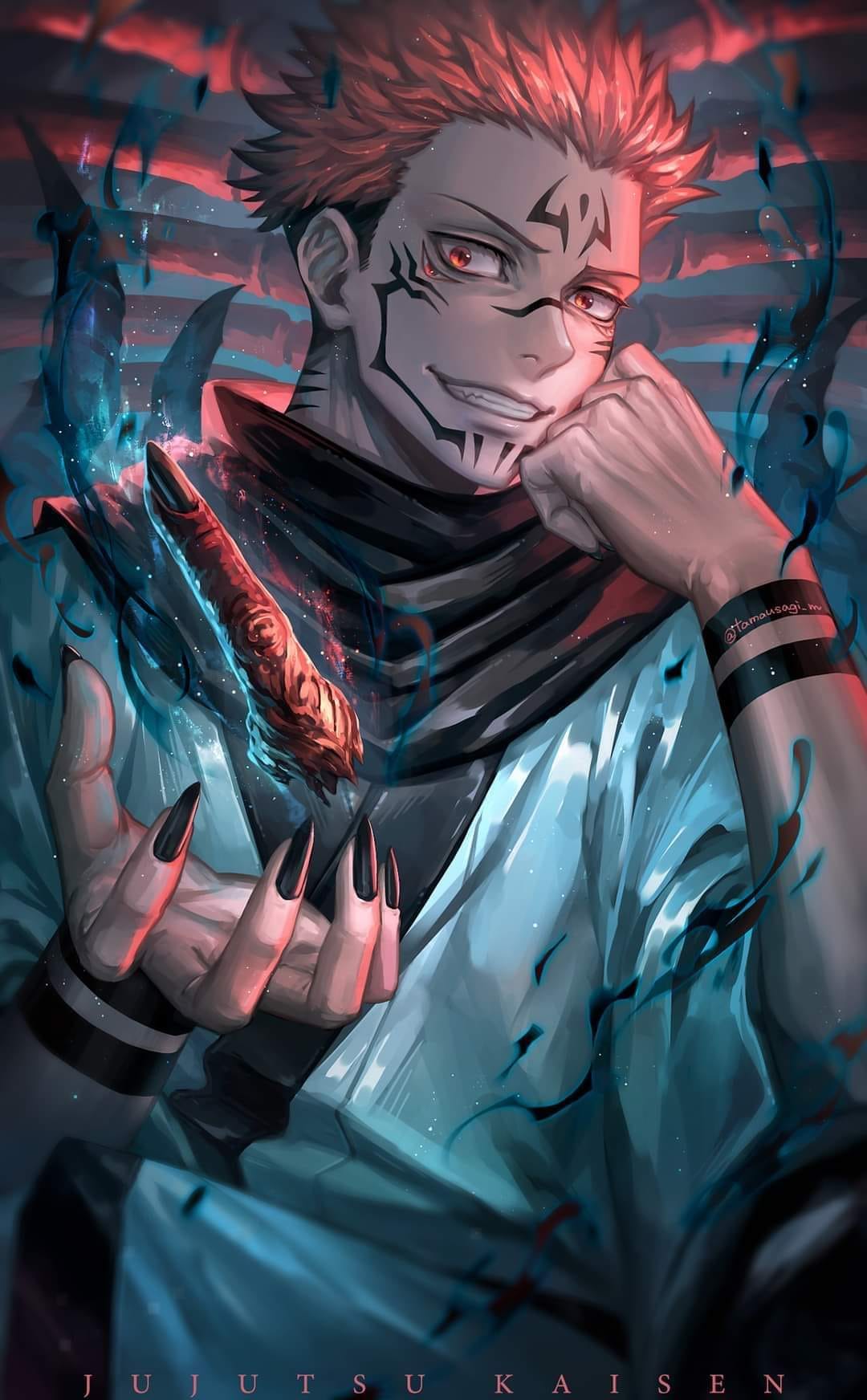 Aku悪の光 - Jujutsu Kaisen Art by: tamausagi🌸玉兎 @tamausagi_m...